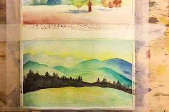 Adult Watercolor Painting: Session 1 and 2
